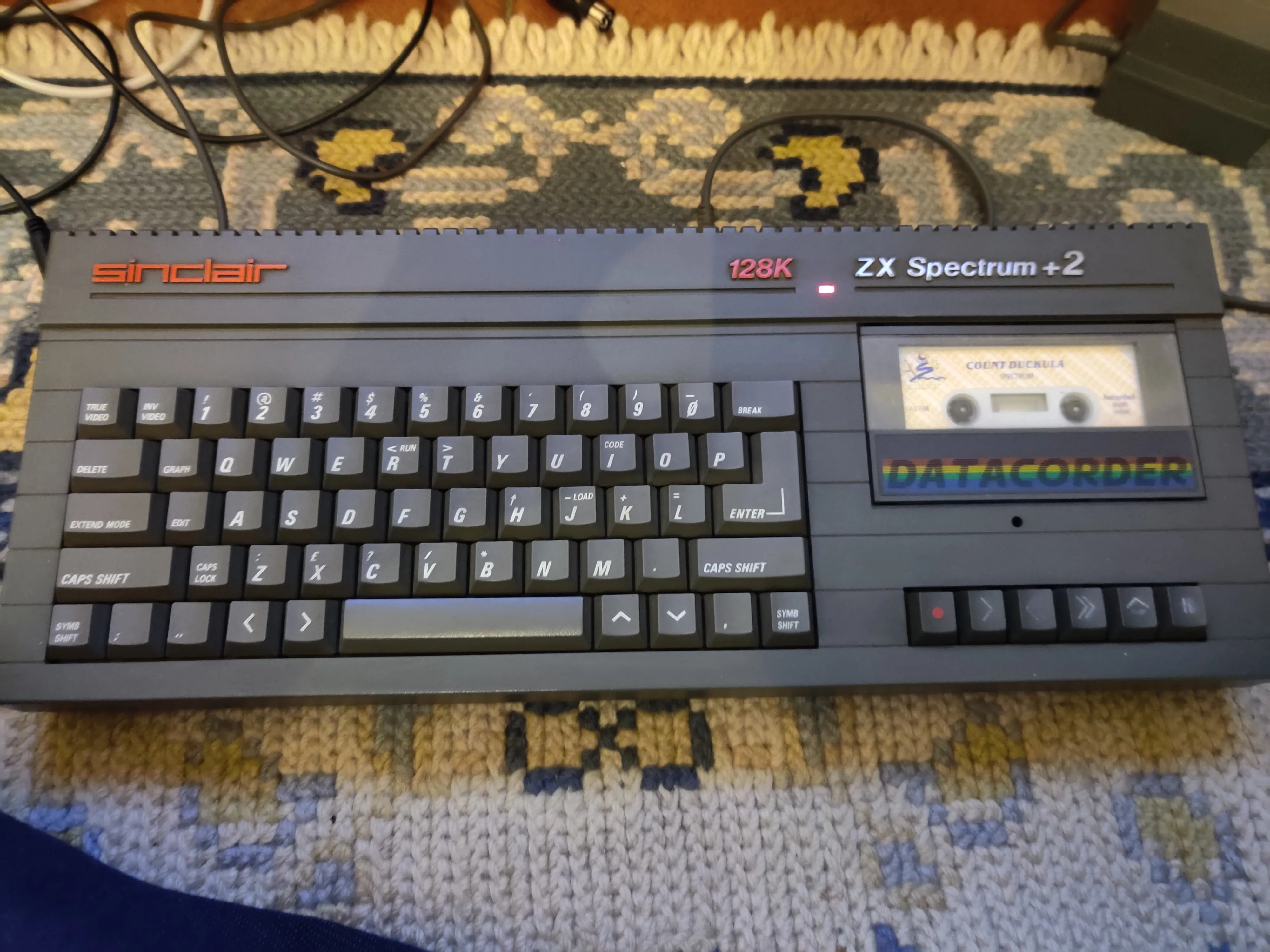 Sinclair ZX Spectrum +2 (Issue 3): Dead RAM, Backwards Factory Transistors & ULA Bridge