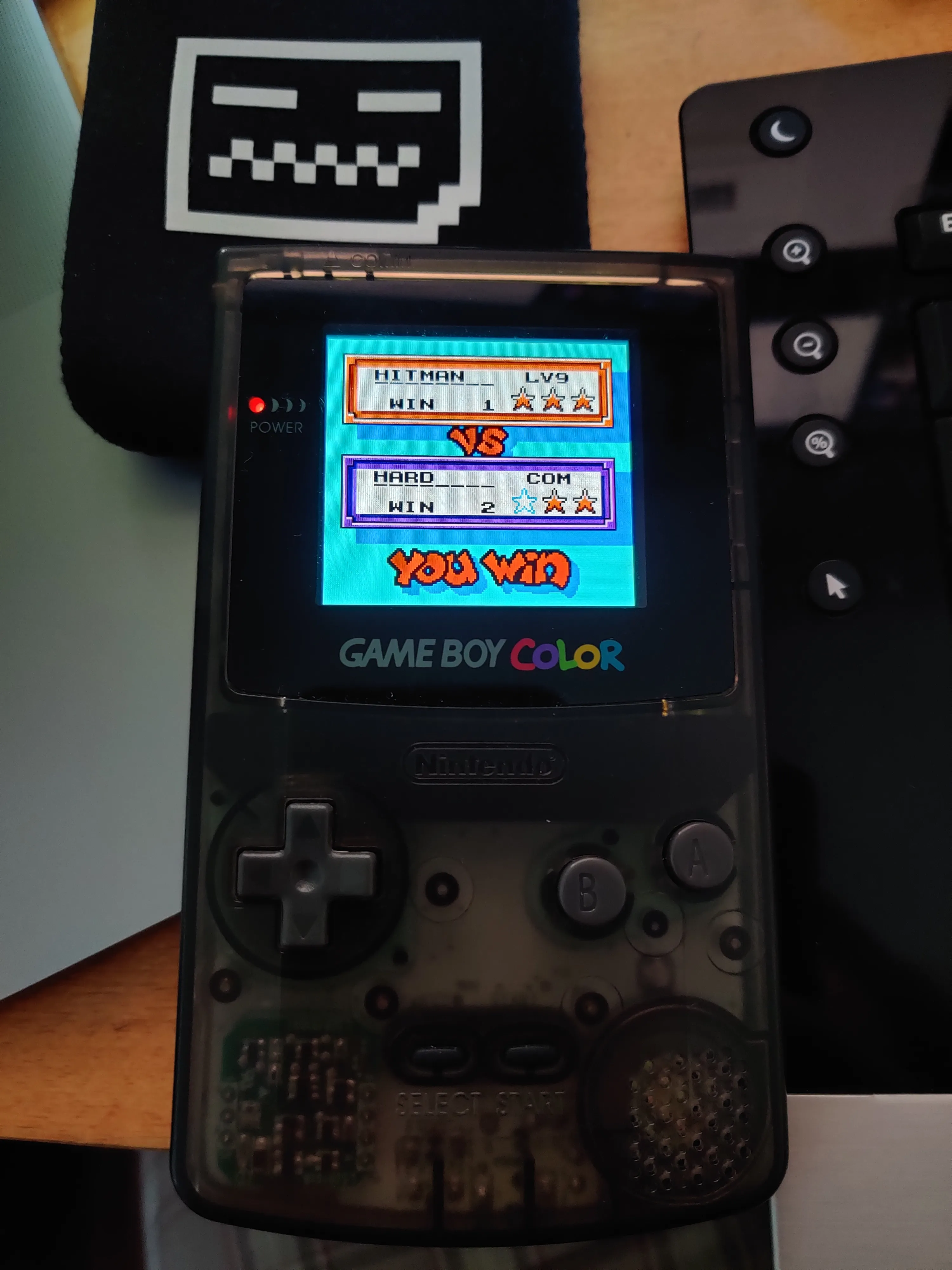 Nintendo Game Boy Color: IPS Screen & Smoke Shell Mod